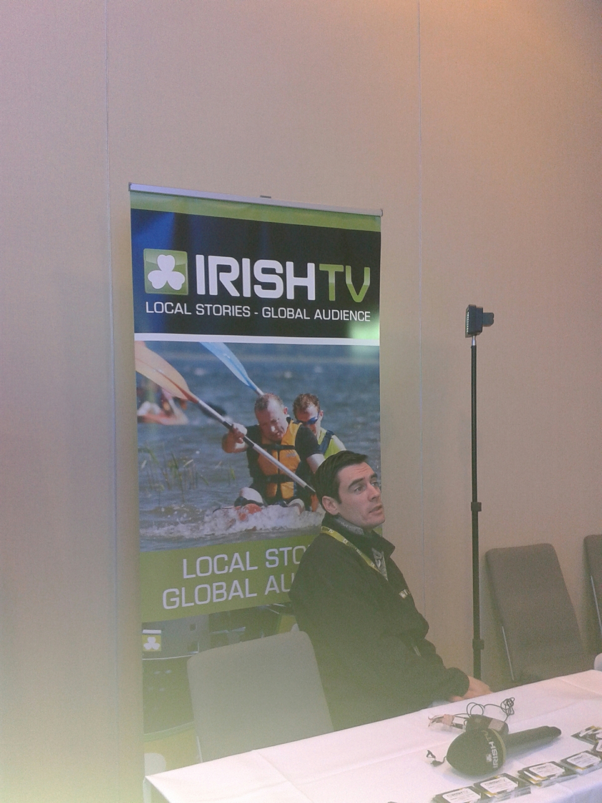 Irish TV at Irish Blogger Conference