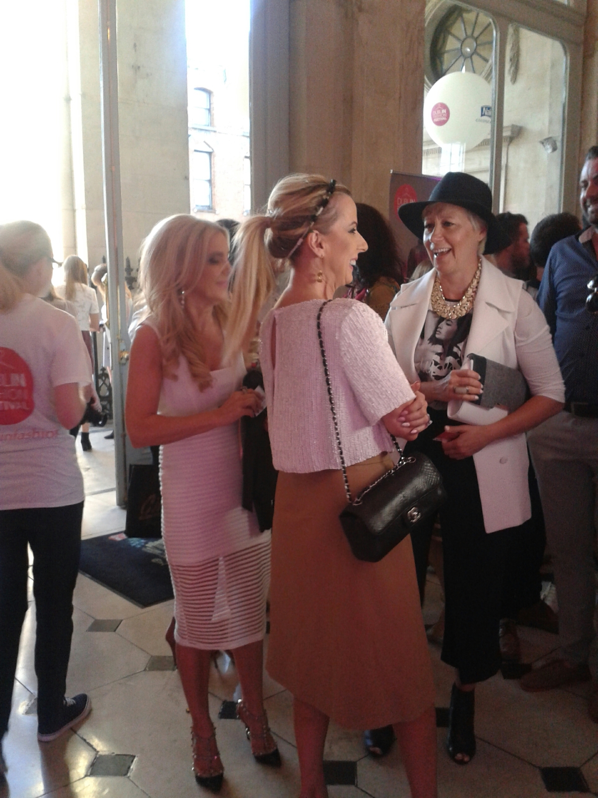 Tv3 Xposé's Sonja Mohlich at City Hall Dublin Fashion Festival Launch 2015 #DublinFashion #DFF