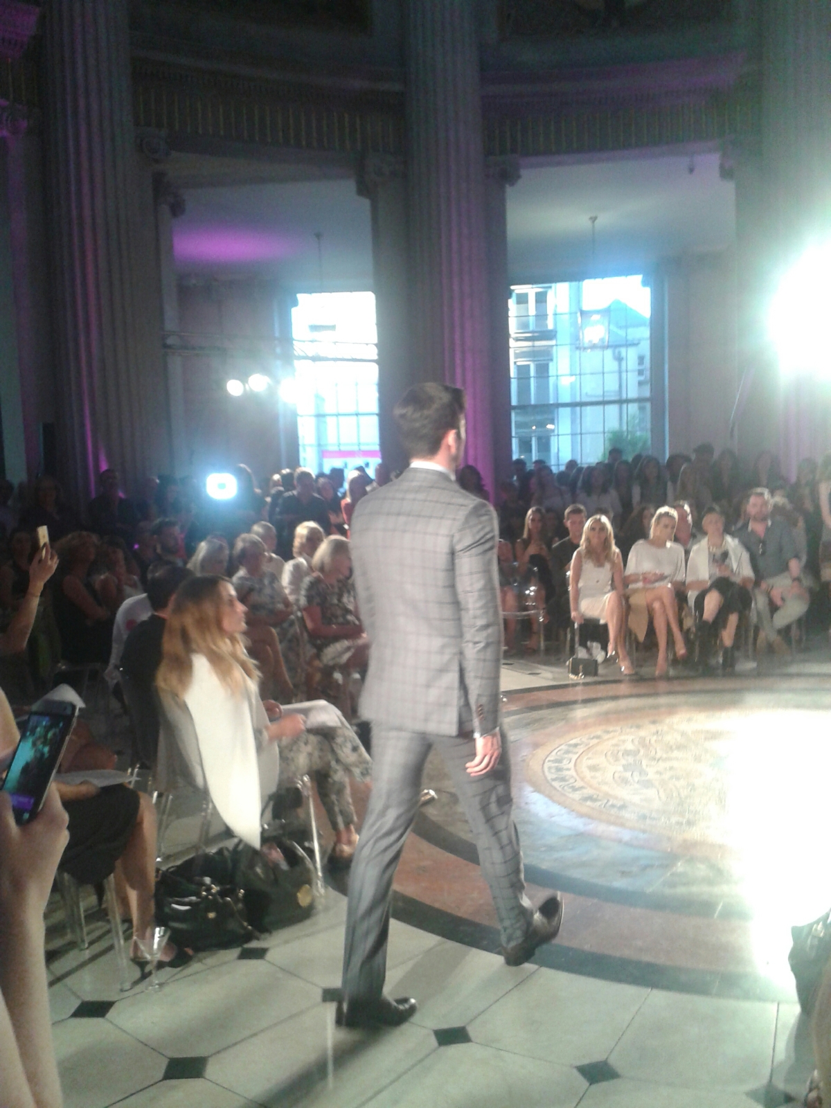 Louis Copeland men's suit Fashion Show Dublin Fashion Festival Launch 2015 #DublinFashion City Hall