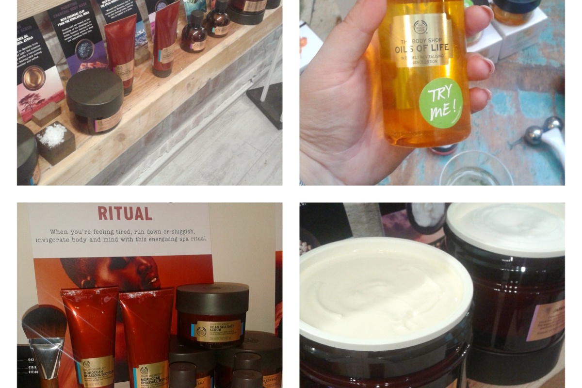The Body Shop Spa of the World Launch in Dublin, Ireland.