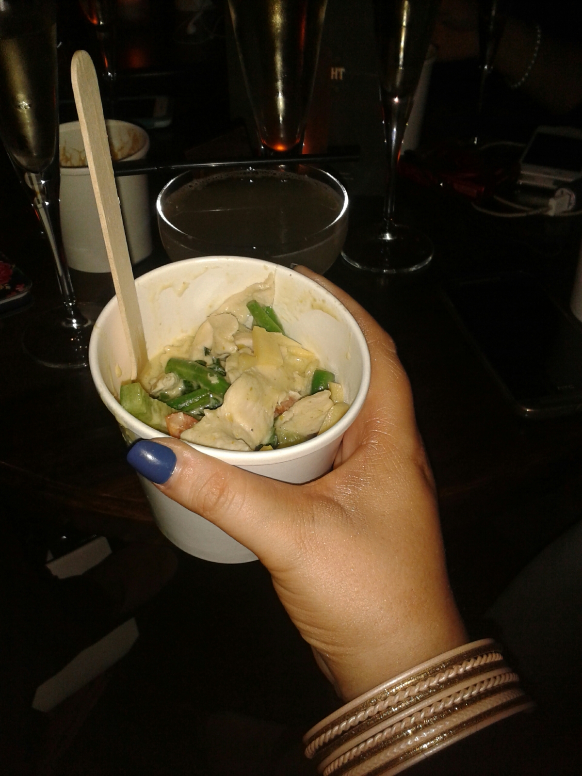 Best-seller Siam Thai's Green Curry at the Siam Thai 21st Birthday Bash! #Siam21 